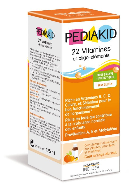 Pediakid 22 Vitamines & Oligo-Elements