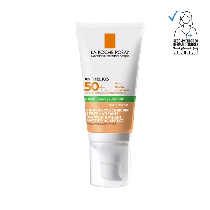 La Roche Posay Anthelios XL Tinted Sunscreen Dry Touch Anti Shine SPF50+ For Oily Skin