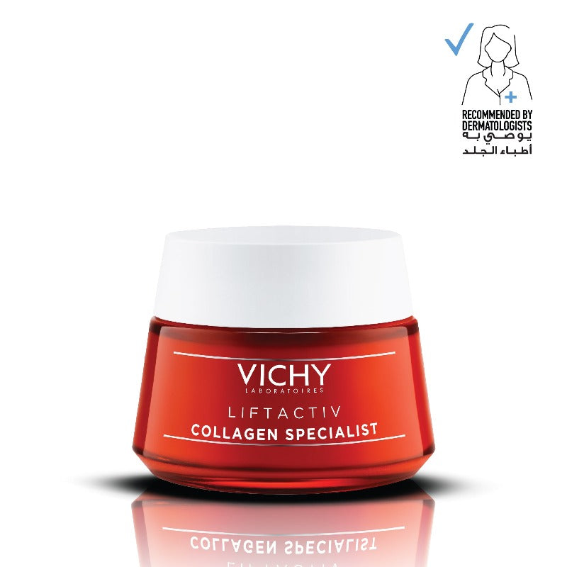 Vichy Liftactiv Collagen Specialist Day Cream Anti Aging Face Moisturizer