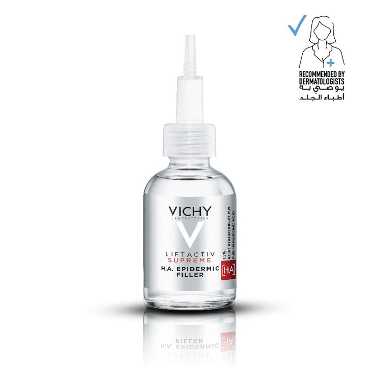Vichy Liftactiv Supreme Ha Filler Hyaluronic Acid Serum To Reduce Wrinkles, Plump, & Smooth