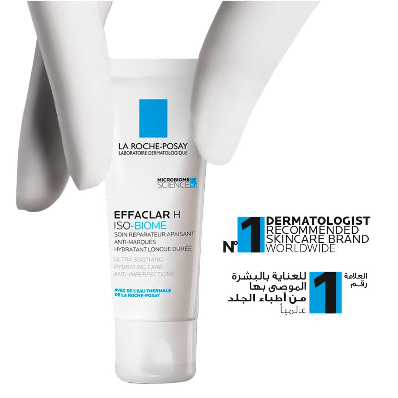 La Roche-Posay Effaclar H Isobiome Moisturizing Cream For Oily, And Acne Prone Skin