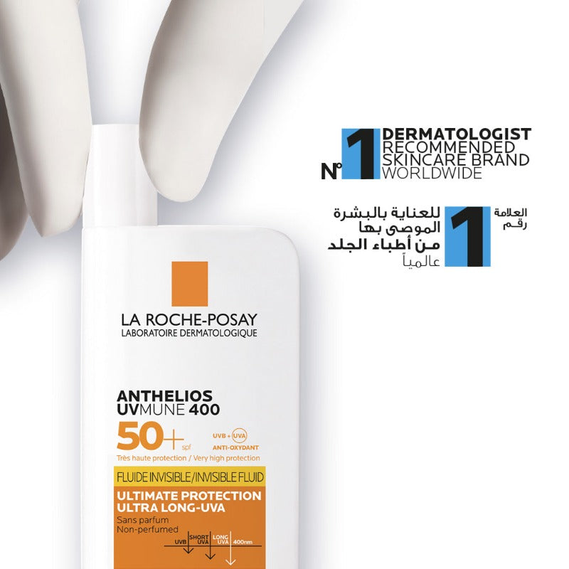 La Roche-Posay Anthelios UVMUNE 400 Invisible Sunscreen SPF50+