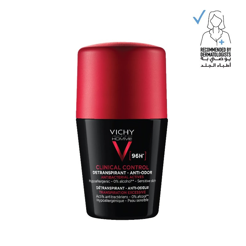 Vichy 96 Hour Clinical Control Deodorant For Men