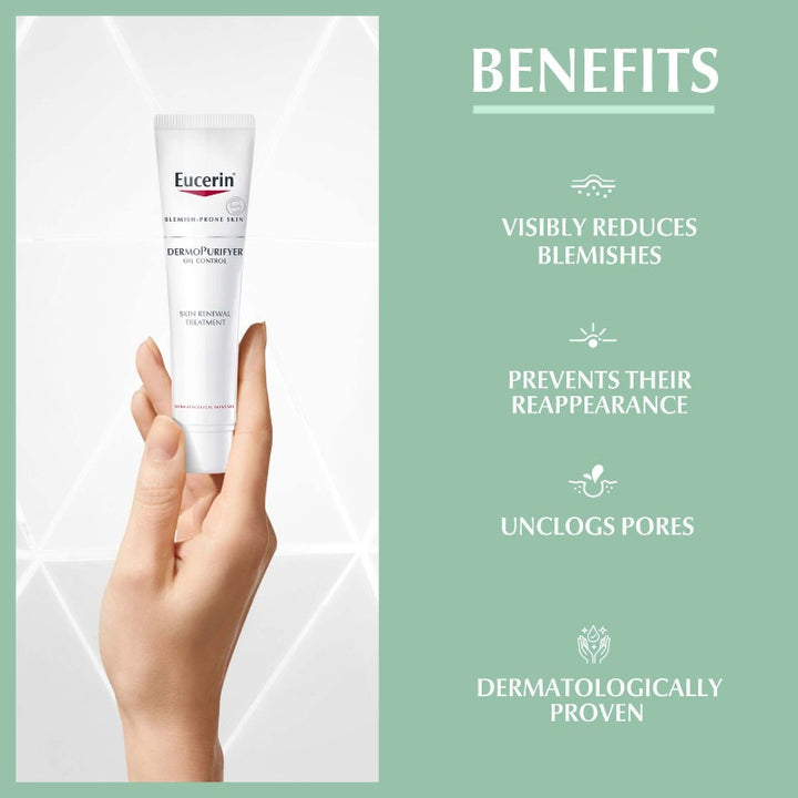 Eucerin Dermopurifyer Skin Renewal Treatment Serum, Acne-Prone Skin