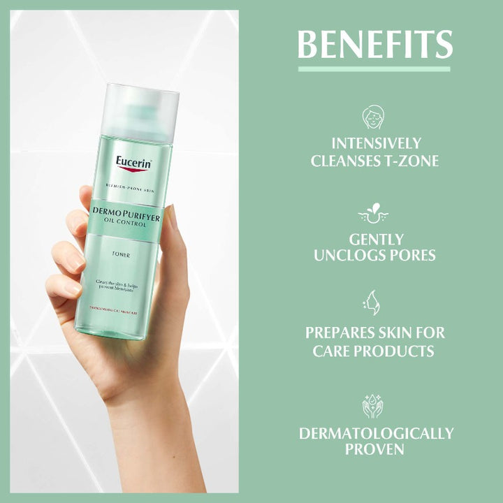 Eucerin Dermopurifyer Toner, Acne-Prone Skin