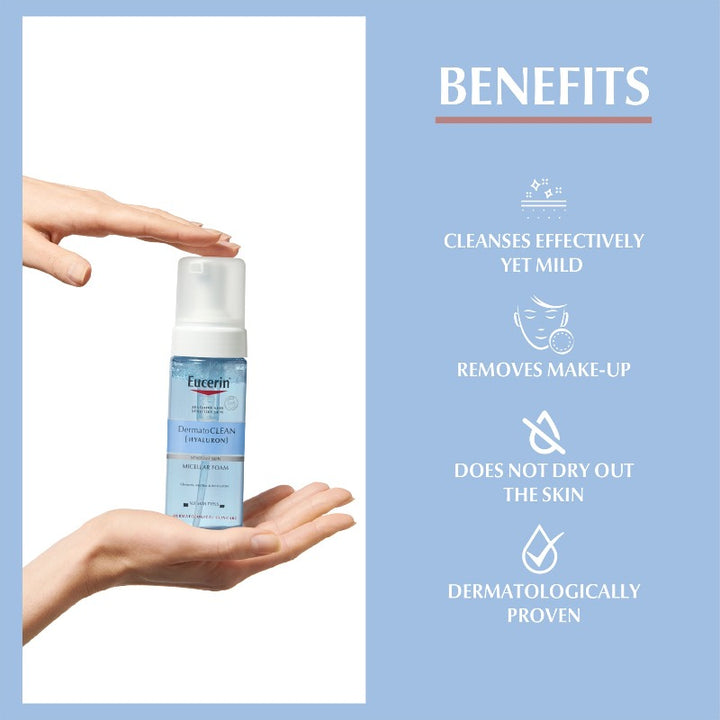 Eucerin Dermatoclean Micellar Cleansing Foam