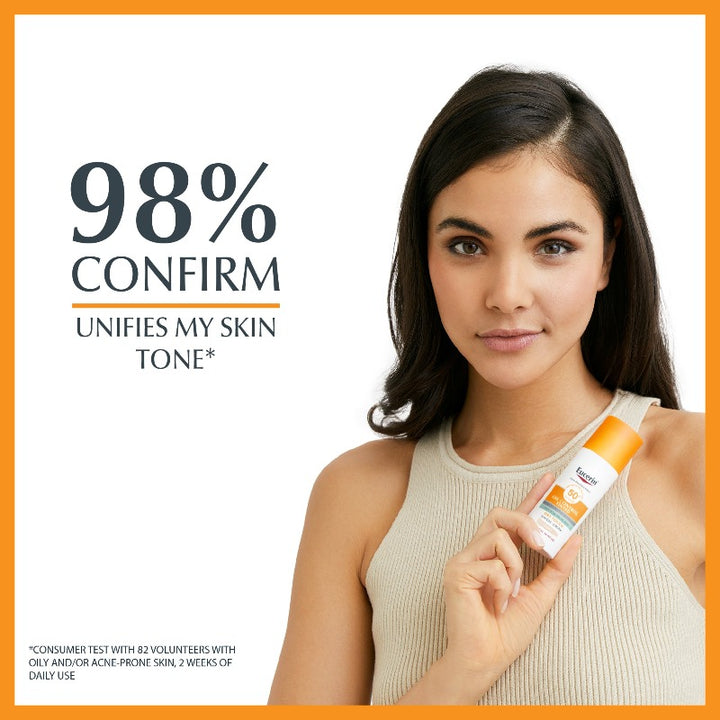 Eucerin Sun Oil Control Gel-Cream Tinted SPF50+
