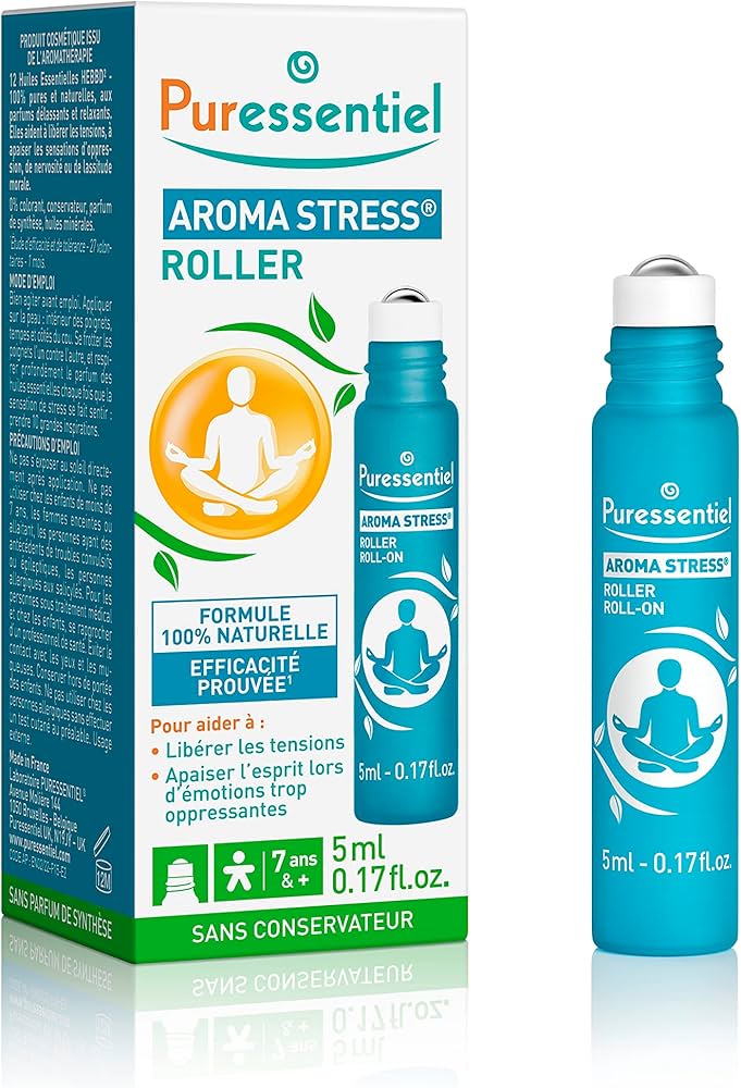 Aroma Stress Roller With 12 Essential Oils