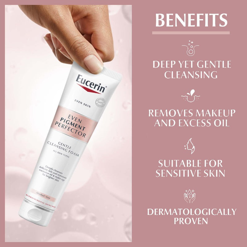 Eucerin Even Pigment Perfector Facial Cleansing Foam