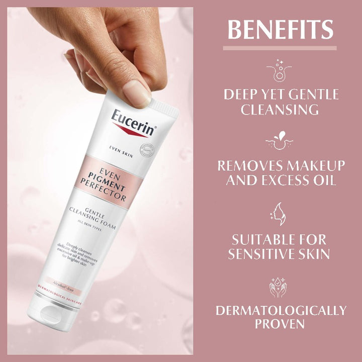 Eucerin Even Pigment Perfector Facial Cleansing Foam