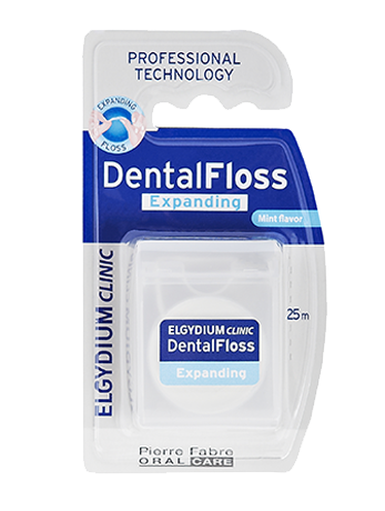 Elgydium Clinic Dental Floss White Expanding