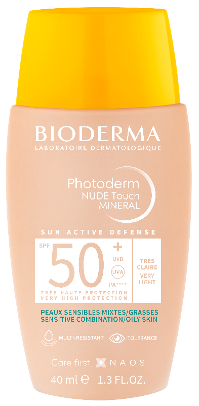 Bioderma Photoderm Nude Touch SPF50+ Very Light Color