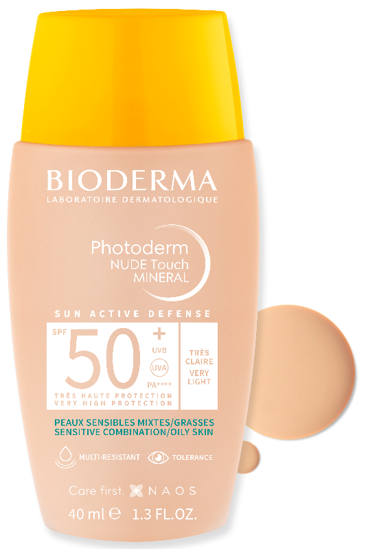 Bioderma Photoderm Nude Touch SPF50+ Very Light Color