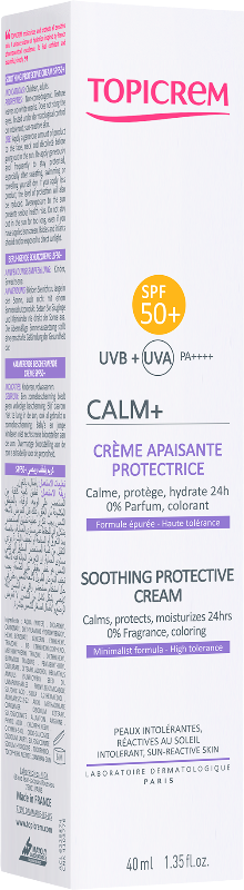 Topicrem Calm+ Soothing Protective Cream SPF50+