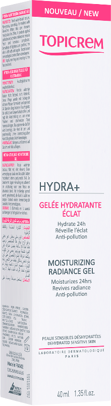 Topicrem Hydra+ Moisturizing Radiance Gel