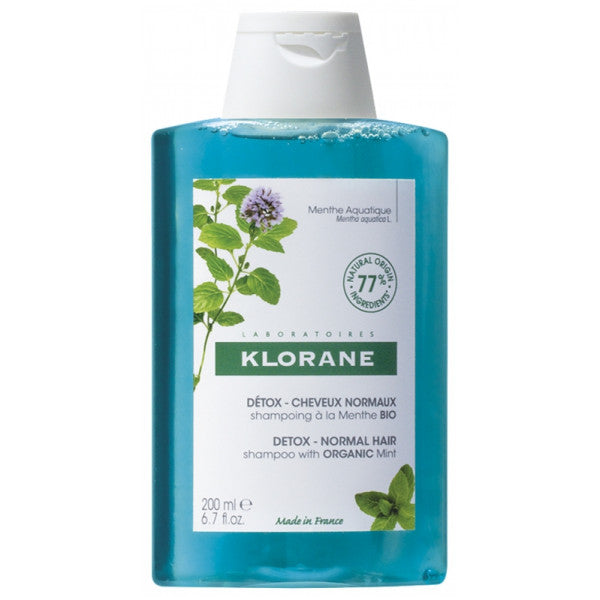 Klorane Shampoo With Organic Mint Detox