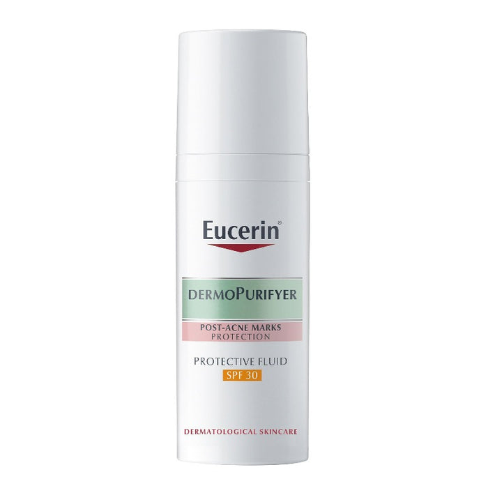 Eucerin Dermopurifyer  Protective Fluid With SPF 30, Post-Acne Marks Reduction