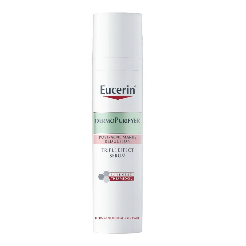 Eucerin Dermopurifyer Triple Effect Serum With Patented Thiamidol, Post-Acne Marks Reduction