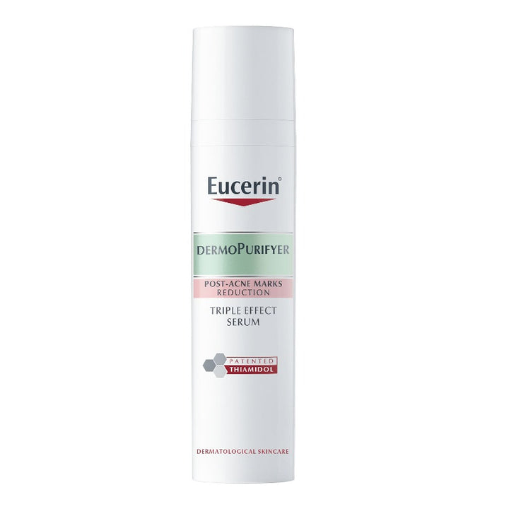 Eucerin Dermopurifyer Triple Effect Serum With Patented Thiamidol, Post-Acne Marks Reduction