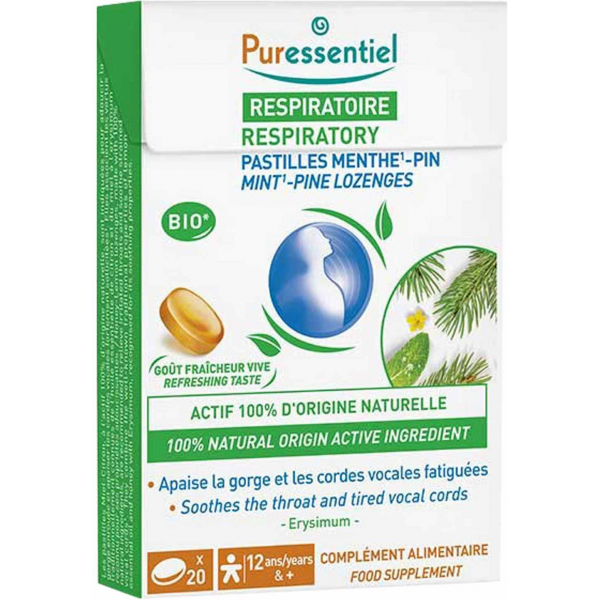 Respiratory Pastilles Gorge Mint Pin