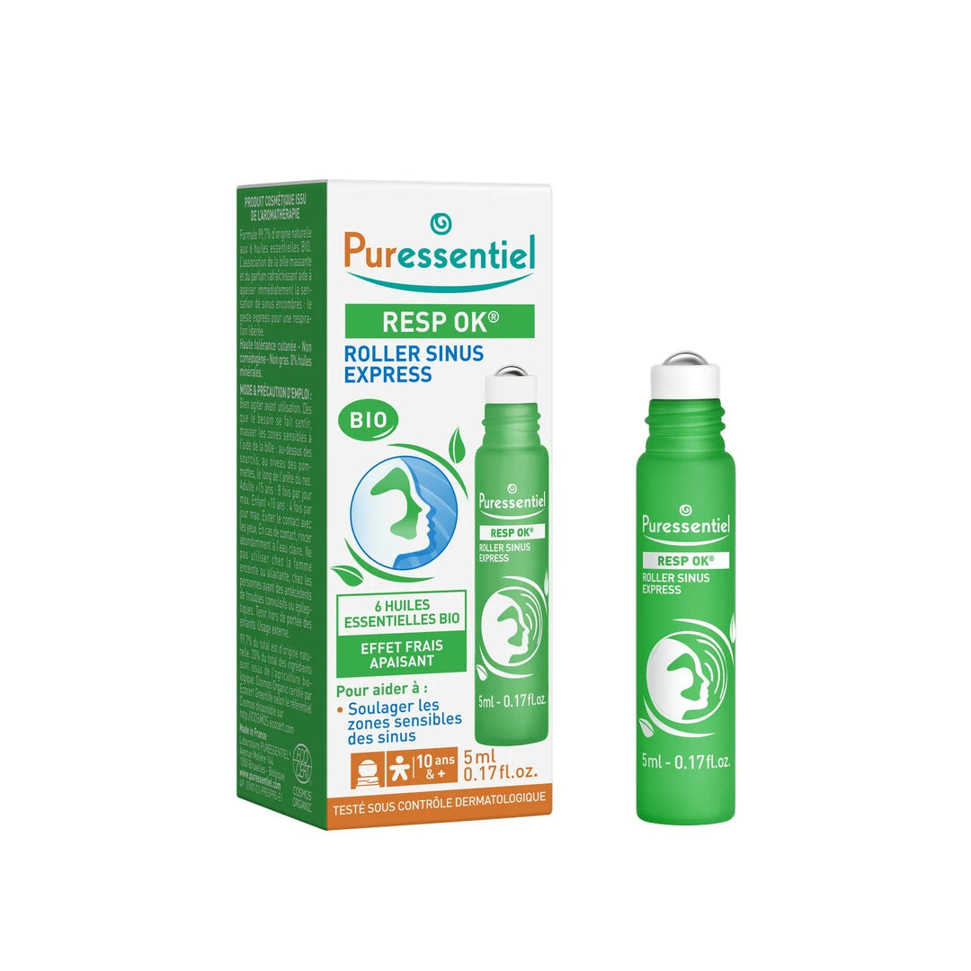 Roller Sinus Express With 6 Organic Essential Oils