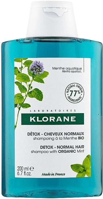 Shampoo With Organic Mint Detox