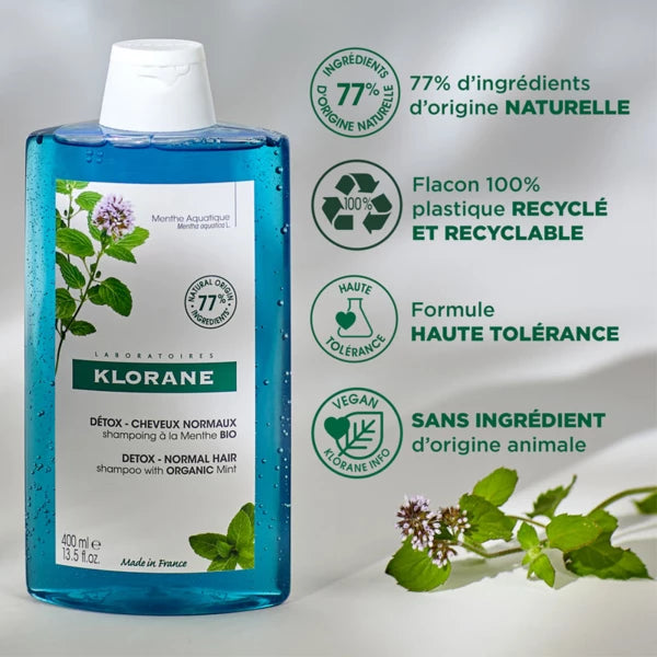 Shampoo With Organic Mint Detox