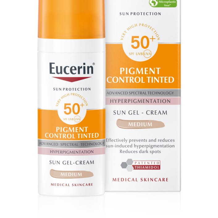 Eucerin Sun Fluid Pigment Control Tinted SPF50+