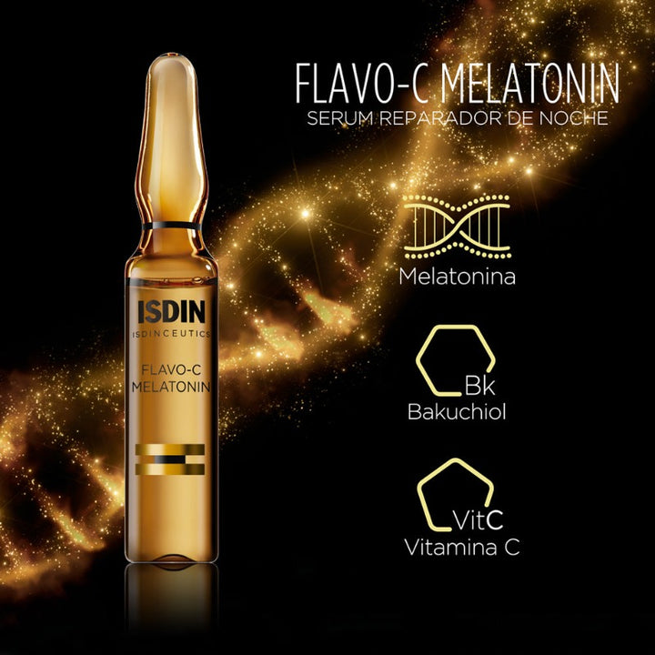 Isdinceutics Day & Night: Flavo-C Melatonin & Ultraglican 10U+10U