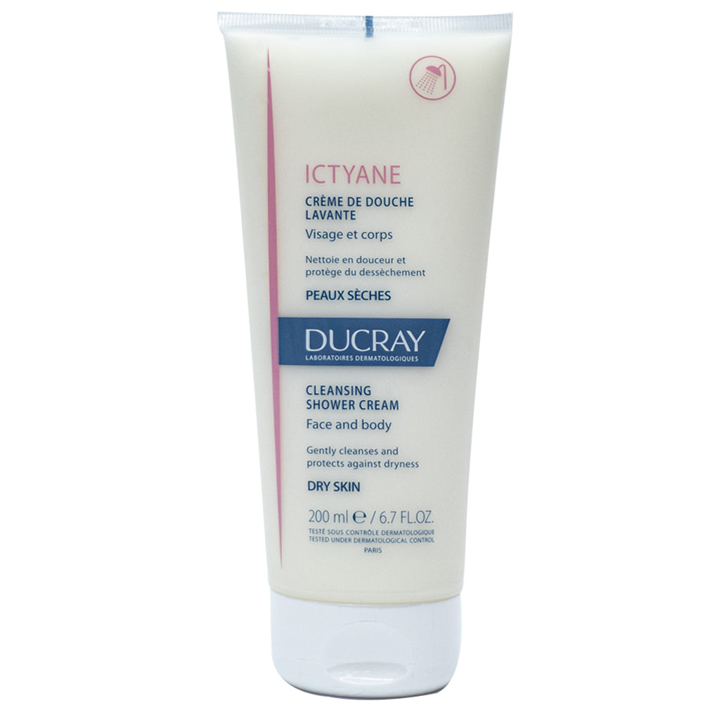 Ducray Ictyane Anti-Dryness Cleansing Shower Cream