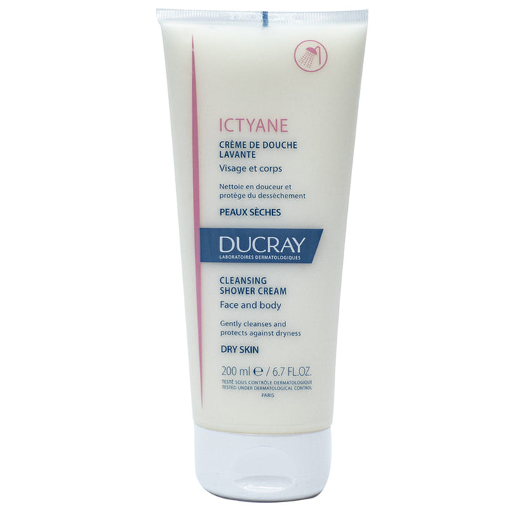 Ducray Ictyane Anti-Dryness Cleansing Shower Cream