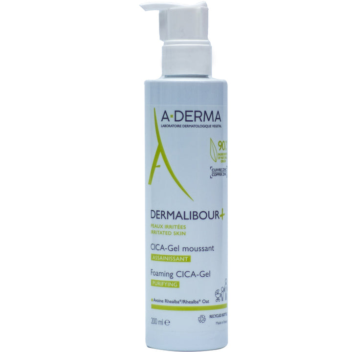 A-derma Dermalibour+ Cica-Sanitizing Foaming Gel