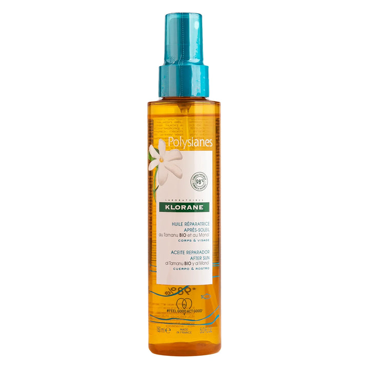Klorane Polysianes After-Sun Repair Oil for Body and Face