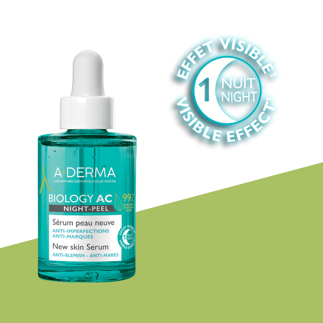 A-Derma Biology AC Night Peel Anti-Blemish Serum – product image 5