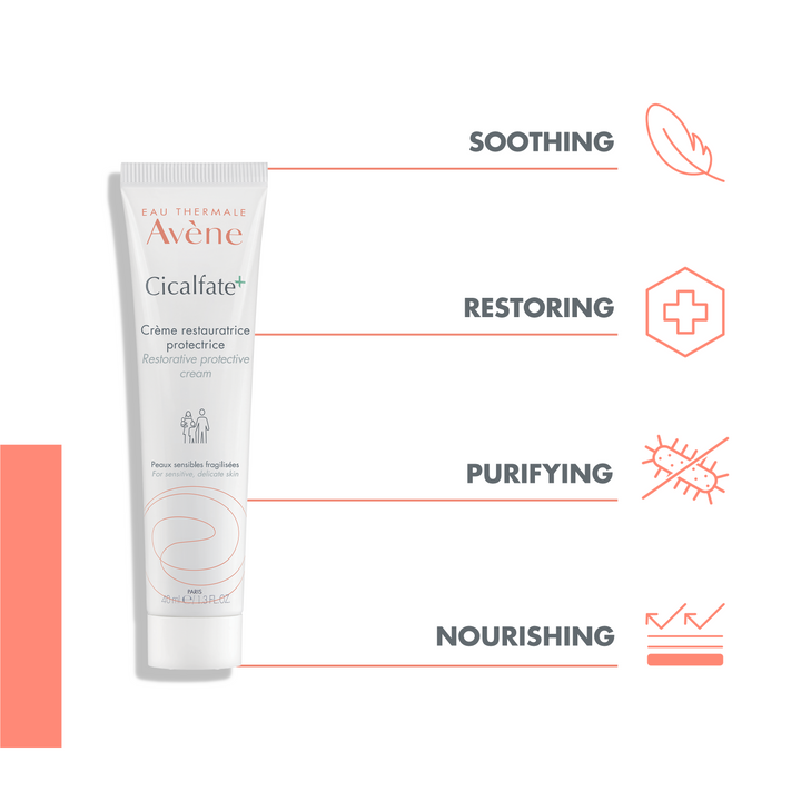 Avene Cicalfate Hydrating repairing emulsion for damaged skin