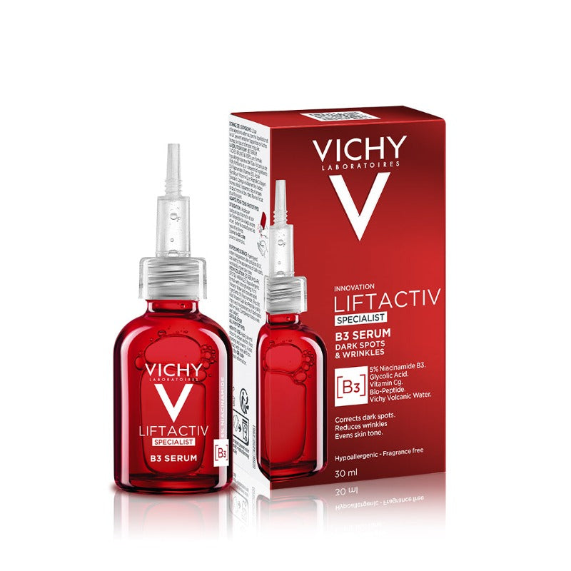 Vichy Liftactiv Specialist B3 Anti Aging Serum For Dark Spots & Wrinkles With Niacinamide