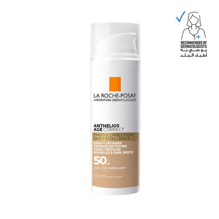 La Roche Posay Anthelios Age Correct SPF50 Tinted Anti Ageing Invisible Sunscreen With Niacinamide