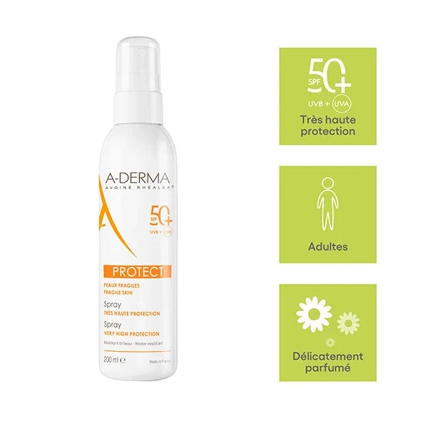 A-Derma Protect Spray SPF50+ – product image 2