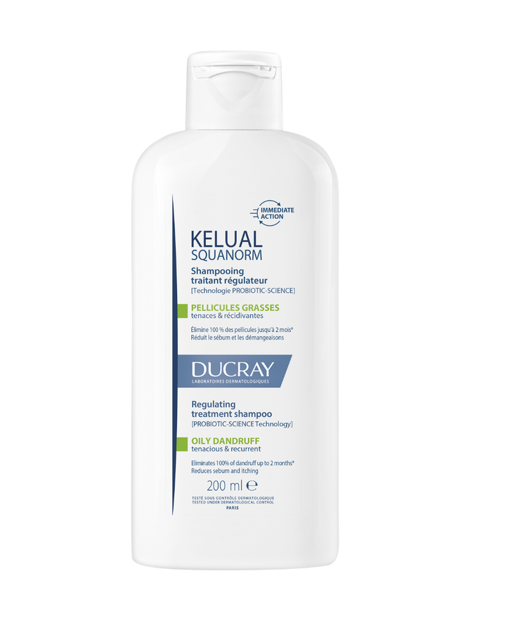 Ducray Kelual squanorm anti-dandruff treatment shampoo - Oily dandruff