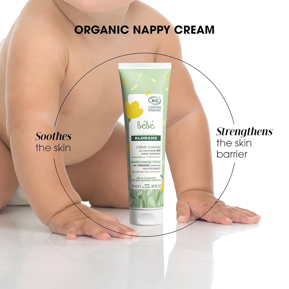 Klorane Baby Certified Organic Change Cream – product image 3