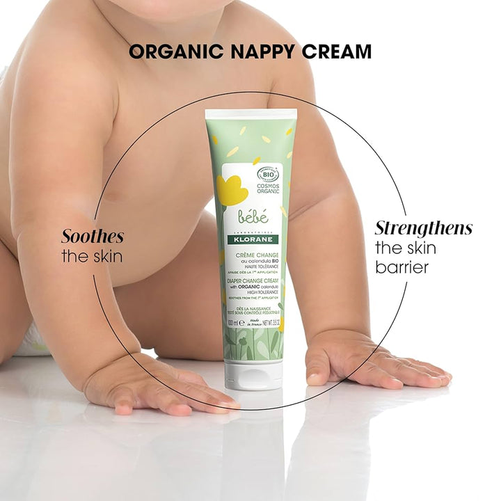 Klorane Baby Certified Organic Change Cream – product image 3