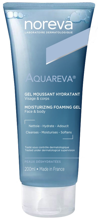 Aquareva Gel moussant hydratant visage et corps