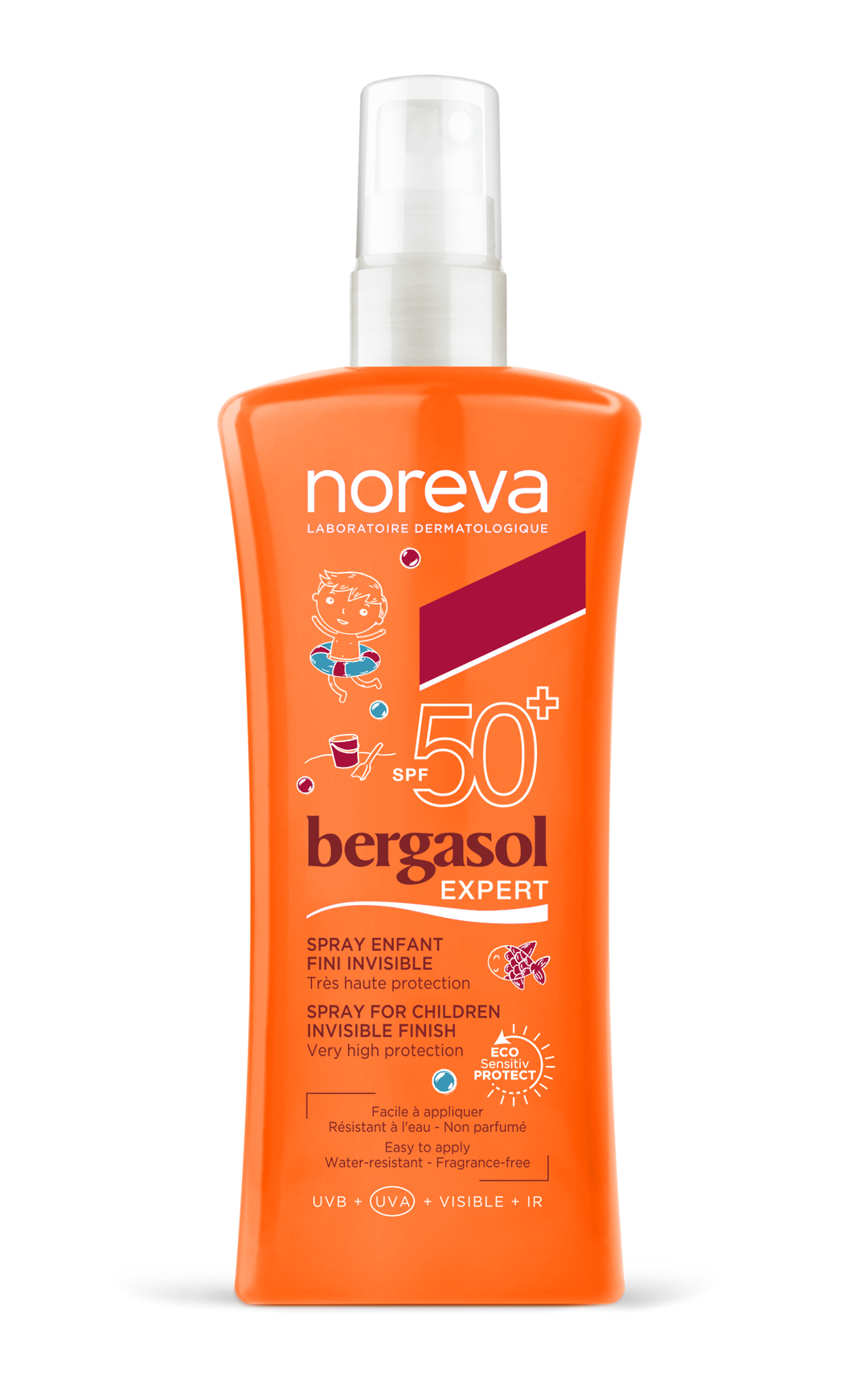 Bergasol Expert Spray Enfant Fini Invisible Spf50+