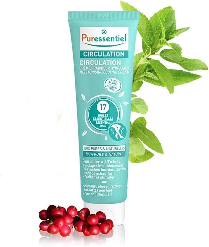 Circulation Moisturizing Freshness Cream With 17 Essential Oils