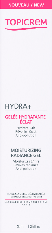 Topicrem Hydra+ Moisturizing Radiance Gel