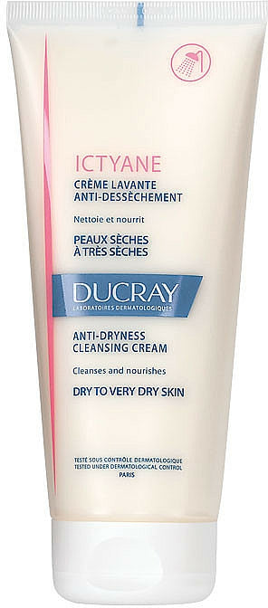 Ducray Ictyane Anti-Dryness Cleansing Shower Cream