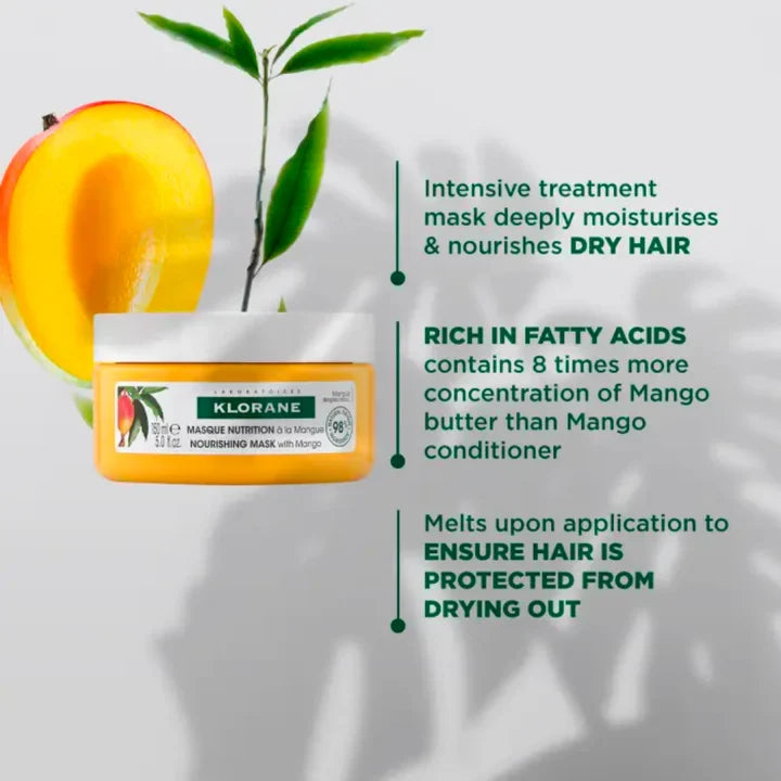Klorane Nutrition Mango Mask