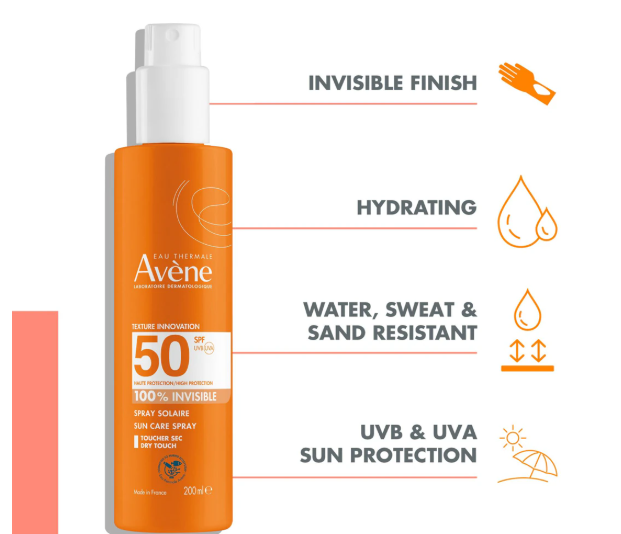 Avène Sunscreen Spray SPF 50+