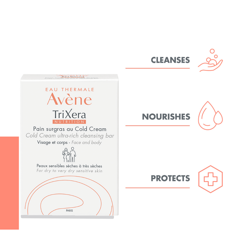 Avène Trixera Nutrition Cleansing Bar – product image 2