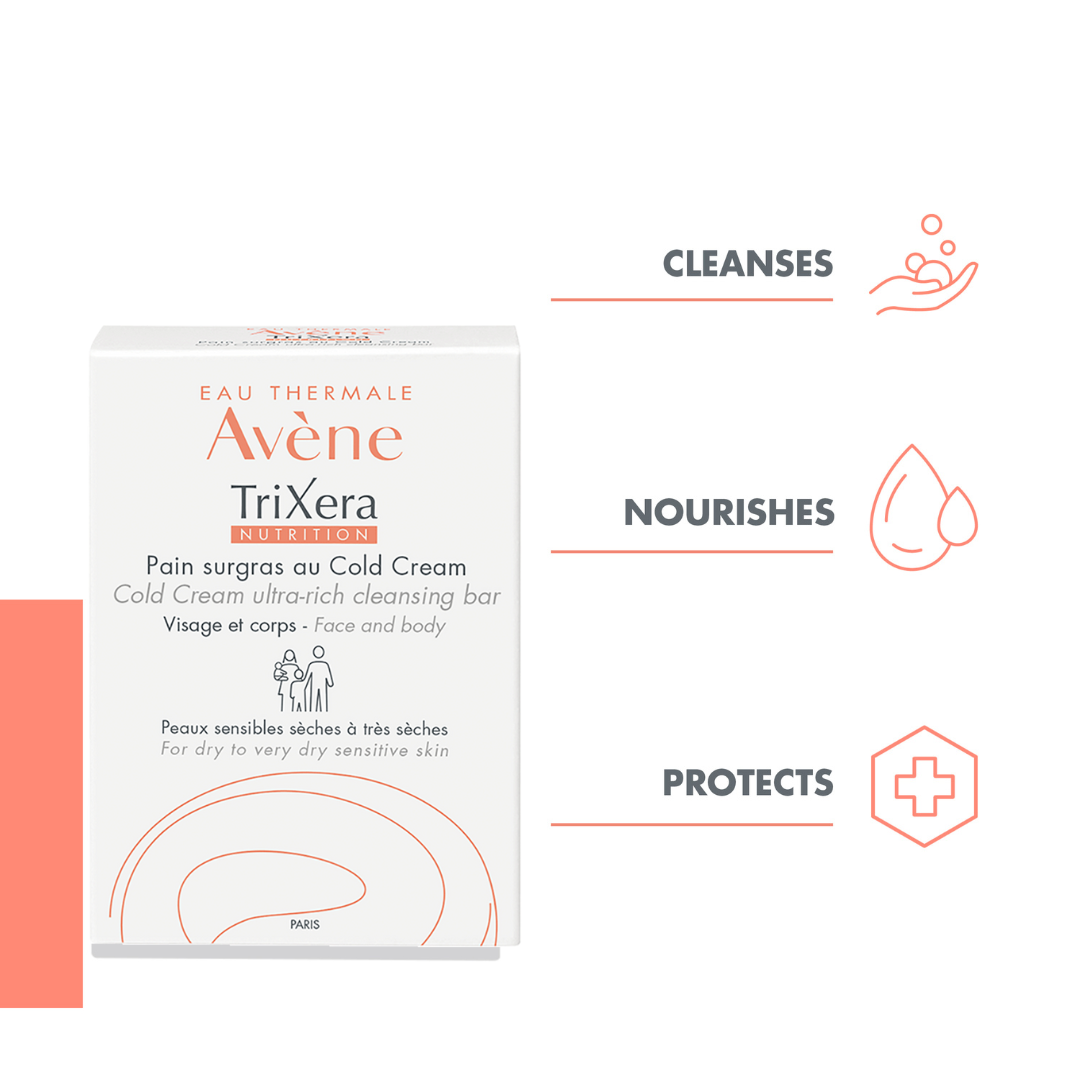 Avène Trixera Nutrition Cleansing Bar – product image 2